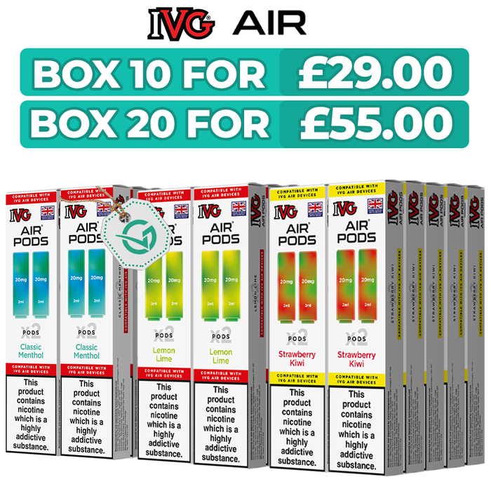 IVG Air Refill Pods Box of 10