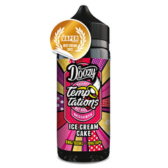 Ice Cream Cake 100ml Shortfill E-Liquid By Doozy Temptations