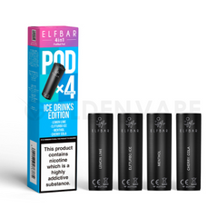 Ice Drinks Edition 4 in 1 Prefilled Pods By Elf Bar