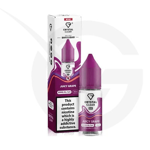 Crystal Clear NIC SALT E-LIQUIDS