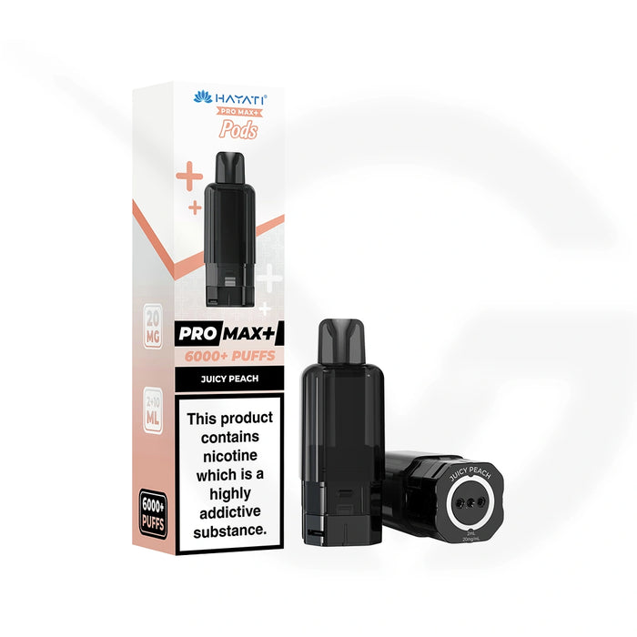 Juicy Peach Hayati Pro Max Plus Refill Pods