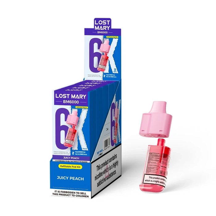 Lost Mary BM6000 Refill Pods - Box of 5 & 10