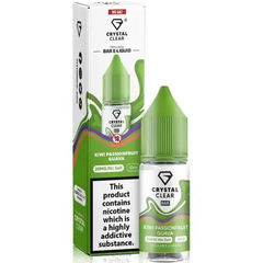 Kiwi Passionfruit Guava 10ml Nic Salt E-Liquid By Crystal Clear
