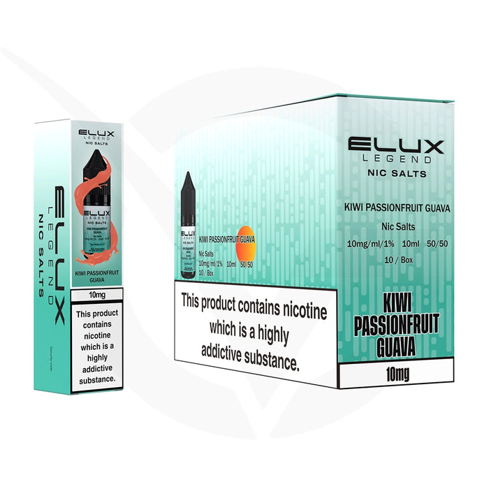 Elux Legend Nic Salt E-Liquid Box of 10
