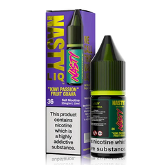 Kiwi Passionfruit Guava 10ml Nic Salt E-Liquid By Nasty Liq