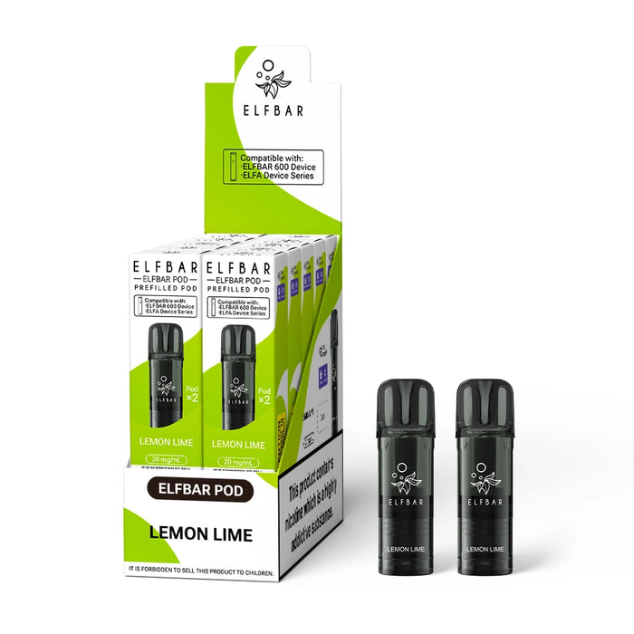 Elf Bar 600 Pods - Bulk Buy Box of 10 & 20