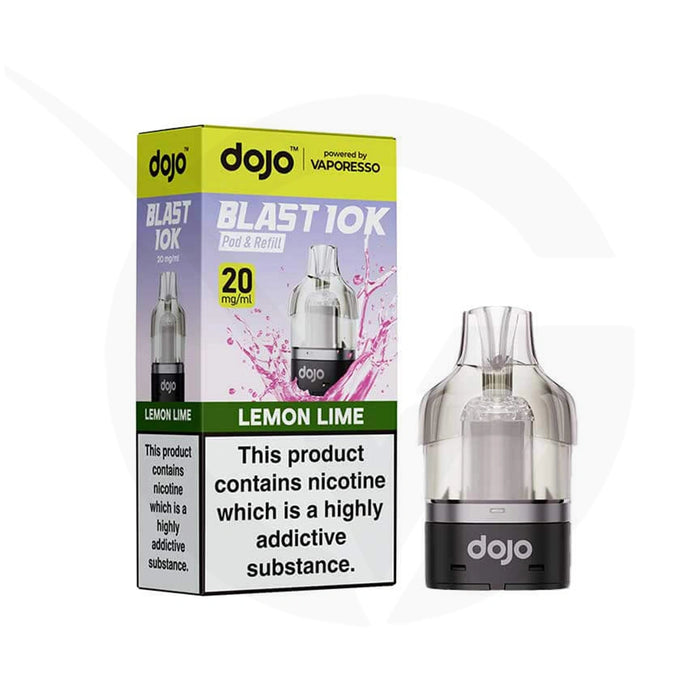 Lemon & Lime Dojo Blast 10000 Refill Pack