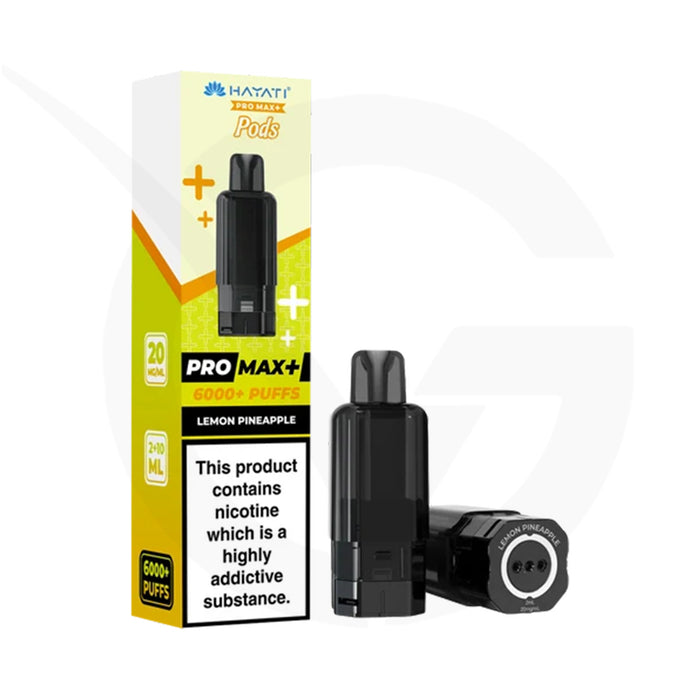 Lemon Pineapple Hayati Pro Max Plus Refill Pods