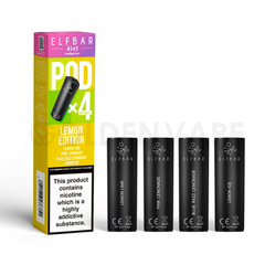 Lemon Edition 4 in 1 Prefilled Pods By Elf Bar
