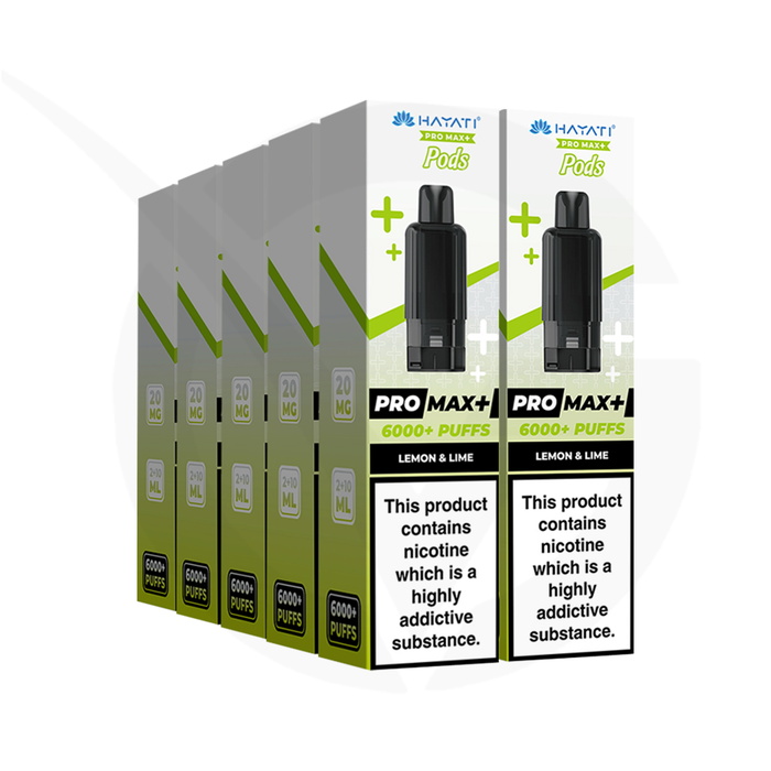 Hayati Pro Max Plus 6000 Pods - Bulk Buy Box of 5 & 10