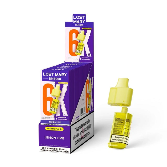 Lost Mary BM6000 Refill Pods - Box of 5 & 10