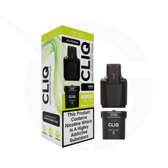 Lemon & Lime Prefilled Pods By Avomi Cliq 6000 