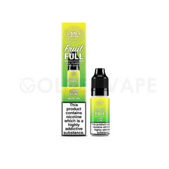 Lemon & Lime Nic Salts E-Liquid by Dinner Lady Fruit Full