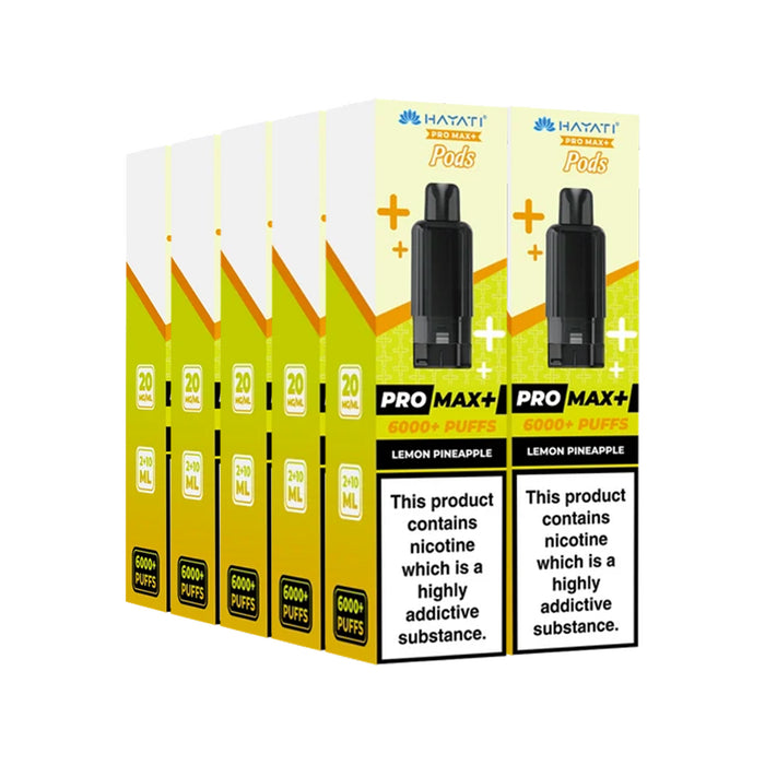 Hayati Pro Max Plus 6000 Pods - Bulk Buy Box of 5 & 10