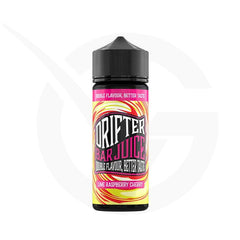 Lime Raspberry & Cherry 100ml Shortfill E-Liquid By Drifter Bar Juice