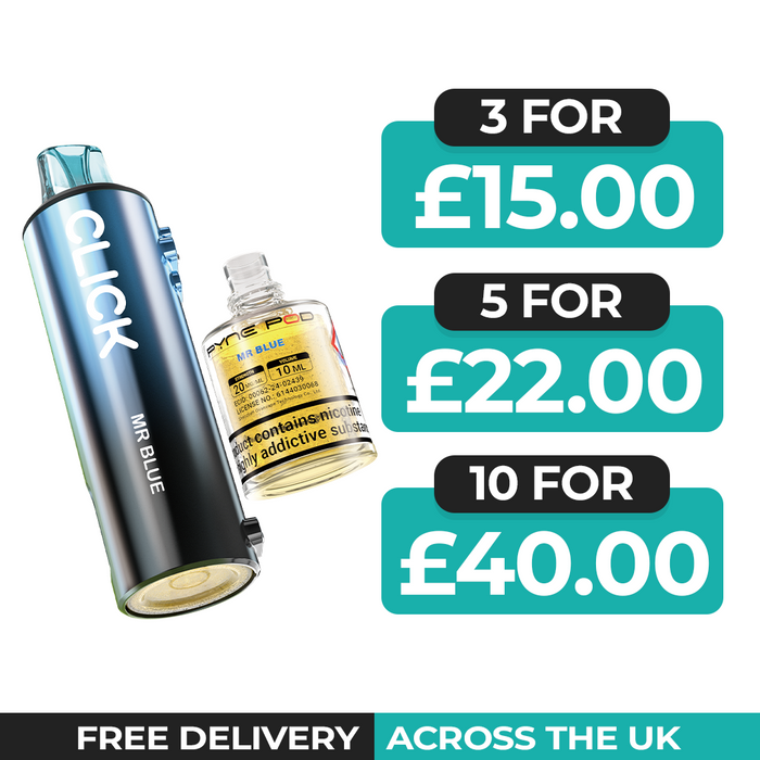 Pyne Pod Click Mr Blue Refill Pods