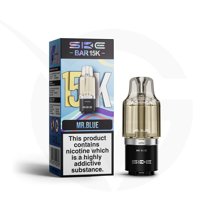 SKE Bar 15K Mr Blue Refill Pods