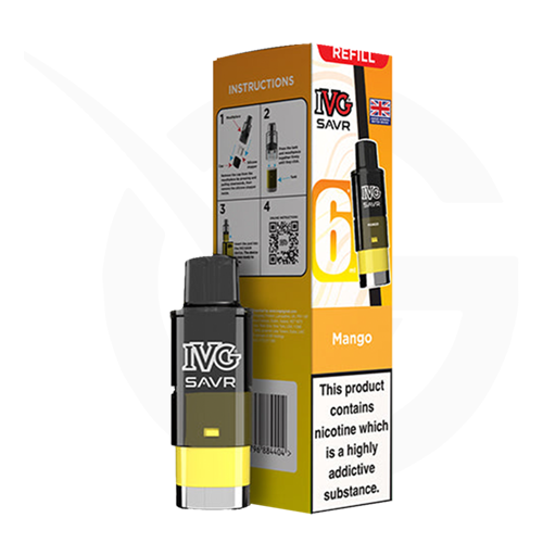 Mango Prefilled Pods by IVG SAVR + Refill Containers