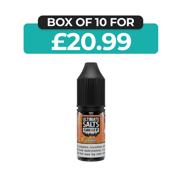 Mango Chilled 10ml Nic Salt E-Liquid by Ultimate Juice