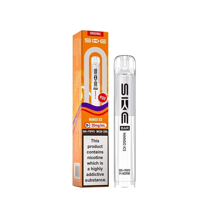 SKE Bar 600 Pods Box of 10 & 20