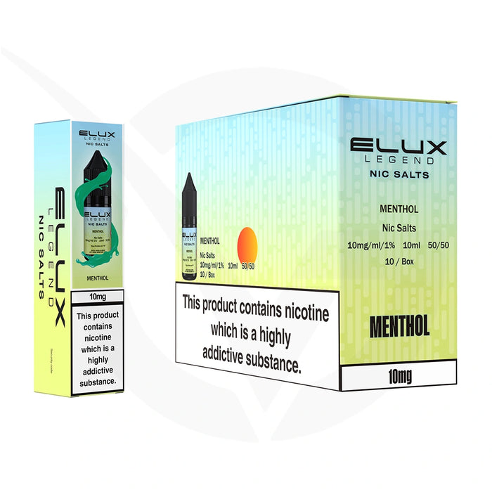 Elux Legend Nic Salt E-Liquid Box of 10