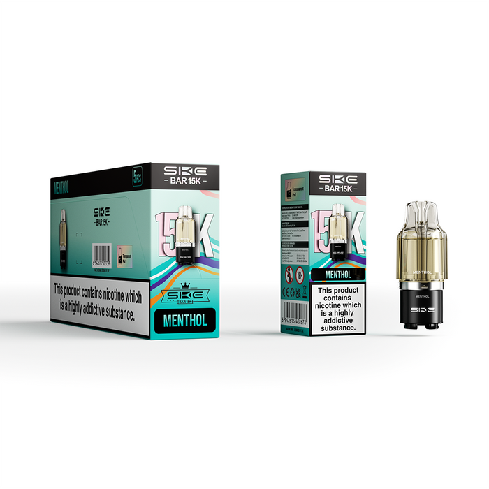 SKE Bar 15k Refill Pods Box of 5 & 10