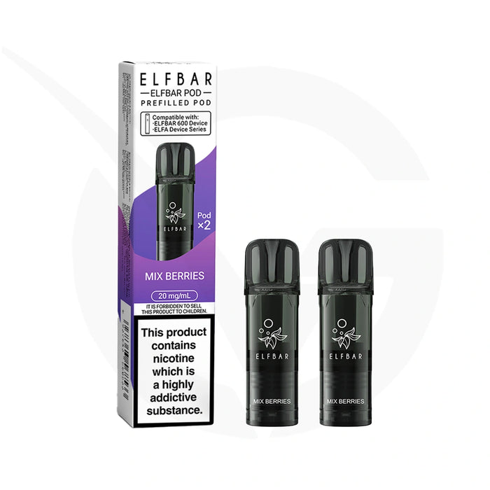 Mix Berries Prefilled Pods By Elf Bar 600