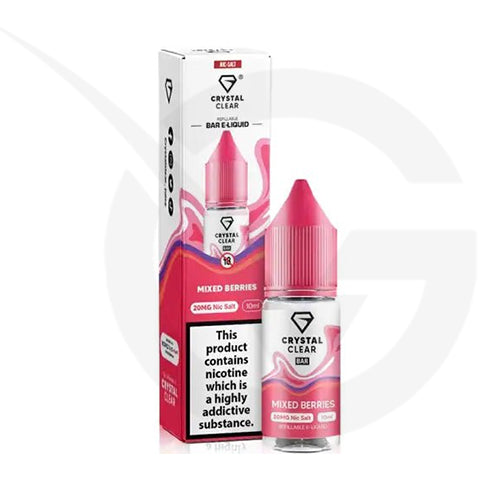 Crystal Clear NIC SALT E-LIQUIDS