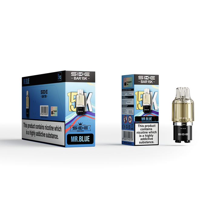SKE Bar 15k Refill Pods Box of 5 & 10