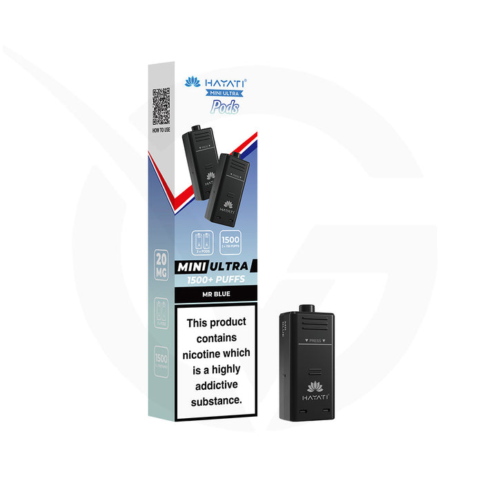Mr Blue Hayati Mini Ultra 1500 Refill Pods