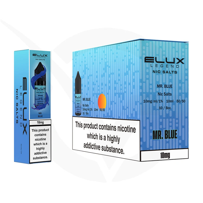 Elux Legend Nic Salt E-Liquid Box of 10
