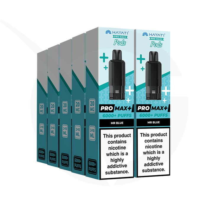 Hayati Pro Max Plus 6000 Pods - Bulk Buy Box of 5 & 10