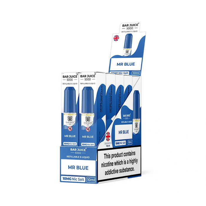 Bar Juice 5000 Nic Salts - Pack of 10 x 10ml