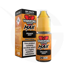 Orange Zest Nic Salt E-Liquid by Vampire Vape Max