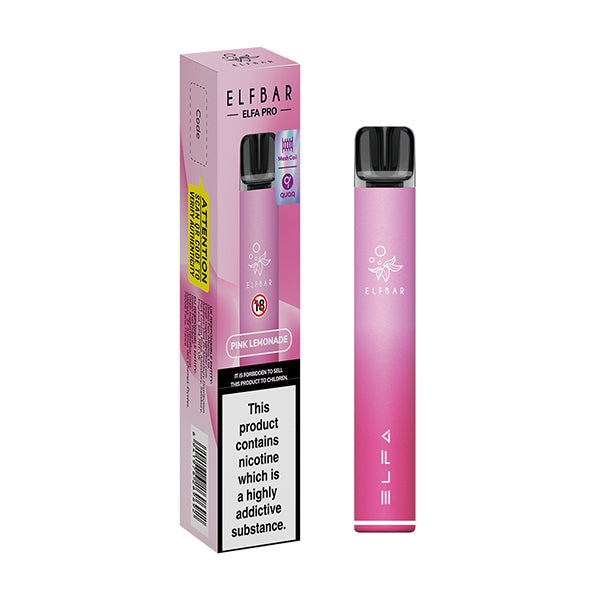 Elf Bar Elfa Pro Pod Kit - Pink Lemonade