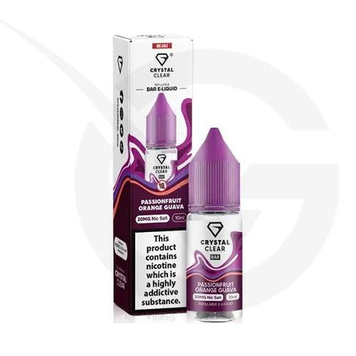 Crystal Clear NIC SALT E-LIQUIDS