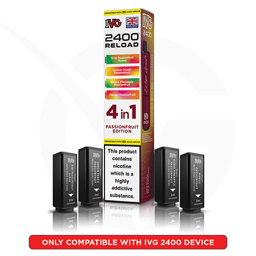 Passionfruit Edition IVG 2400 4-in-1 refill Pods