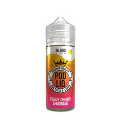 Peach Cherry Lemonade 100ml Shortfill E-Liquid By Pod Liq