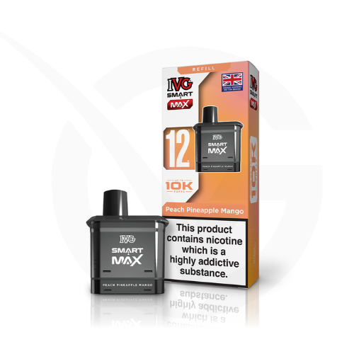 Peach Pineapple Mango Prefilled Pods By IVG Smart Max