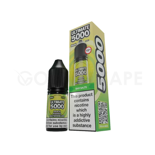 Ultimate Bar 5000 Nic Salts - Box of 10