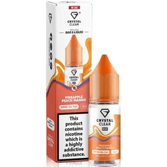 Pineapple Peach Mango 10ml Nic Salt E-liquid by Crystal Clear