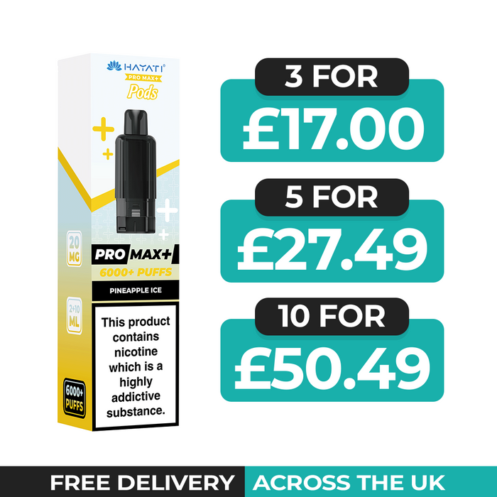 Hayati Pro Max Plus Pineapple Ice Refill Pods