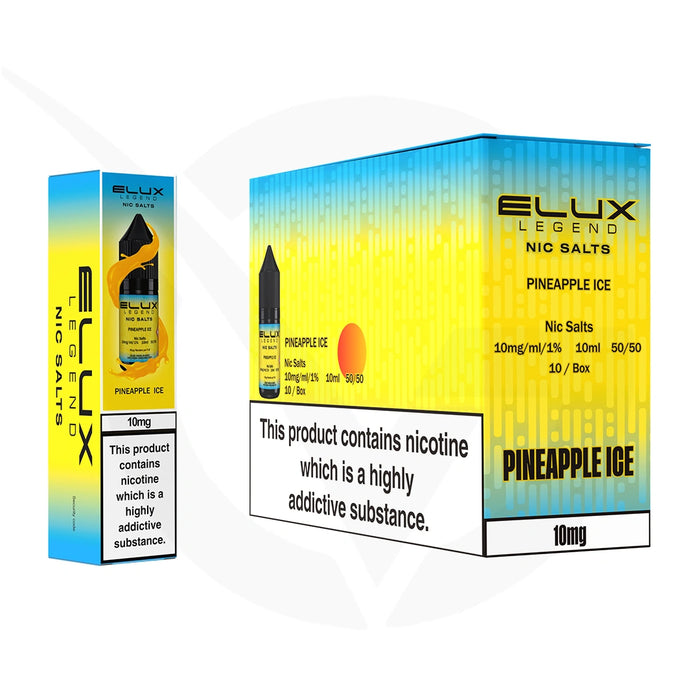 Elux Legend Nic Salt E-Liquid Box of 10