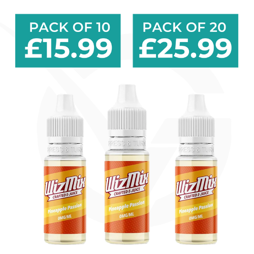 Pineapple Passion 10ml E-Liquid By Wizmix 