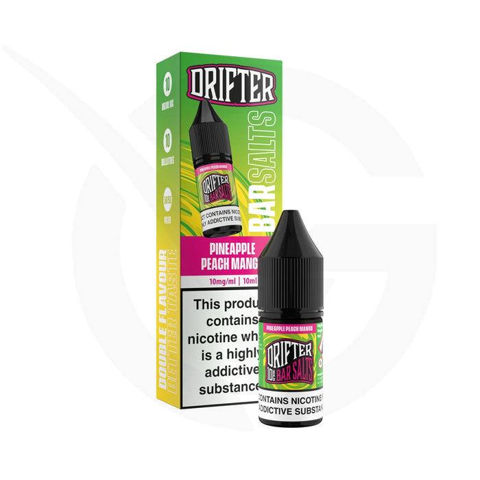 Pineapple Peach Mango 10ml Nic Salt E-Liquid By Drifter