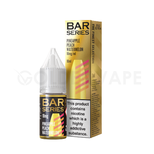 Bar Series Gold Edition Nic Salt 10ml E-Liquid Pack of 10