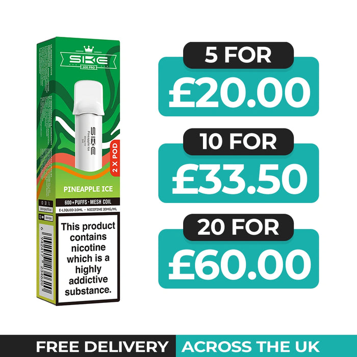 SKE 600 Pro Pineapple Ice Replaceable Prefilled Pods