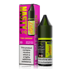 Pink Lemonade 10ml Nic Salt E-Liquid By Nasty Liq