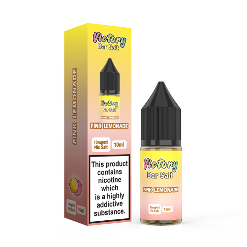 Pink Lemonade 10ml Victory Bar Salt Nic Salt E-Liquid by Victory Juice