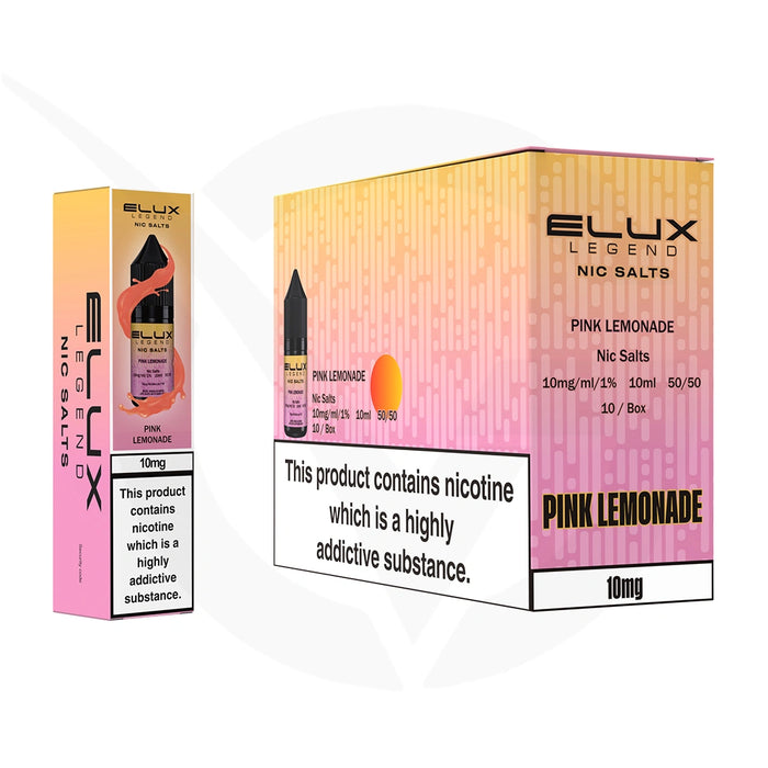 Elux Legend Nic Salt E-Liquid Box of 10